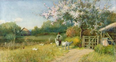 Frühling von Alfred East